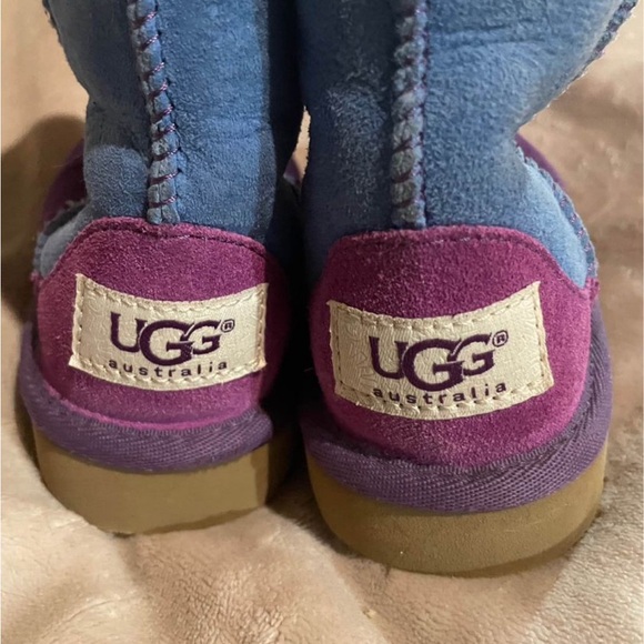Toddler sz 7 patchwork UGG boots - Picture 2 of 5